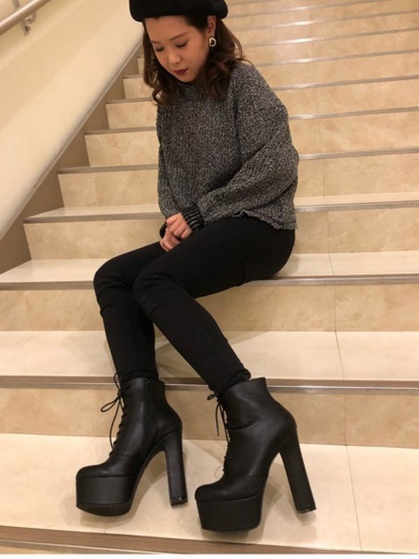 耐えられる 光沢 北極圏 厚底 ブーツ コーデ Meenzeraussies Org